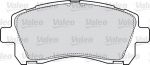 Valeo 598530 комплект тормозных колодок, дисковый тормоз на SUBARU OUTBACK (BE, BH)