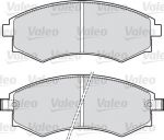 Valeo 598574 комплект тормозных колодок, дисковый тормоз на HYUNDAI SONATA II (Y-2)