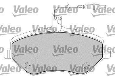 VALEO Колодки торм. диск. передние PSA C5 08->, 407 04-> (425278, 598663)