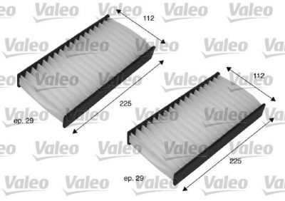 VALEO Салонный фильтр Civic VI (04/01-->) (698735)