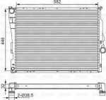 Valeo 701523 радиатор, охлаждение двигателя на Z4 (E85)