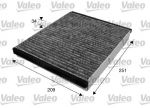Valeo 715628 фильтр, воздух во внутренном пространстве на VOLVO V50 (MW)