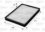 Valeo 715654 фильтр, воздух во внутренном пространстве на CHEVROLET CAPTIVA (C100, C140)
