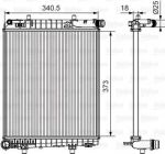 Valeo 735633 радиатор, охлаждение двигателя на TOYOTA AYGO (PAB4_, KGB4_)
