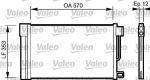 Valeo 818193 конденсатор, кондиционер на PEUGEOT BIPPER Tepee