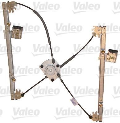 VALEO Стеклоподъемник передний R SKODA Fabia 00-> (850581)