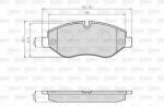 VALEO VL872192_колодки дисковые передние ! MB Sprinter 209CDi-324CDi, VW Crafter 30/35 2.5TDi 06> (872192)