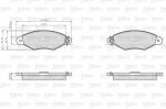 Valeo 872981 комплект тормозных колодок, дисковый тормоз на NISSAN KUBISTAR фургон (X80)