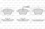 Valeo 873746 комплект тормозных колодок, дисковый тормоз на VW TRANSPORTER VI c бортовой платформой/ходовая часть (SFD, SFE