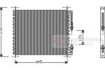 Van Wezel 01005064 конденсатор, кондиционер на ALFA ROMEO 164 (164)