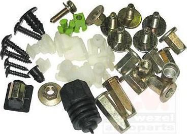 Van Wezel 0156796 монтажный комплект, крыло на ALFA ROMEO 156 (932)