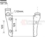Van Wezel 03004333 интеркулер на AUDI A4 (8EC, B7)