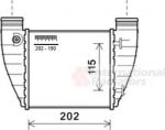 Van Wezel 03004345 интеркулер на AUDI A4 (8EC, B7)