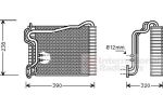 Van Wezel 0300V146 испаритель, кондиционер на AUDI 80 Avant (8C, B4)