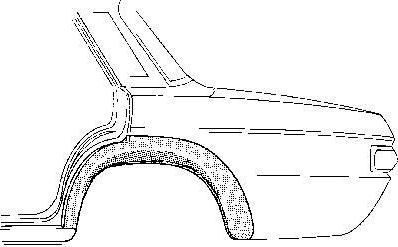 Van Wezel 0310147 боковина на AUDI 200 (43)