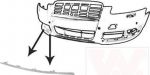 Van Wezel 0340582 облицовка / защитная накладка, буфер на AUDI A6 (4F2, C6)