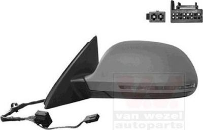 Van Wezel 0370805 наружное зеркало на AUDI Q3 (8U)
