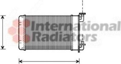Van Wezel 06006022 теплообменник, отопление салона на 3 (E30)
