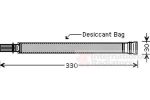 Van Wezel 0600D312 осушитель, кондиционер на 3 (E90)