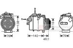 Van Wezel 0600K385 компрессор, кондиционер на 5 (E60)