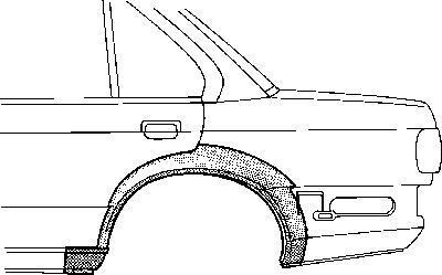 Van Wezel 0620147 боковина на 3 (E30)