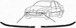 Van Wezel 0639516 рама фары на 5 Touring (E39)