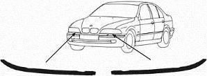 Van Wezel 0639516 рама фары на 5 Touring (E39)
