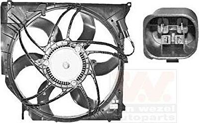 Van Wezel 0680746 вентилятор, охлаждение двигателя на X3 (E83)