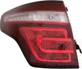 Van Wezel 0977931 задний фонарь на CITROEN C4 Picasso I (UD_)