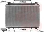 Van Wezel 13002155 радиатор, охлаждение двигателя на NISSAN SERENA (C23M)