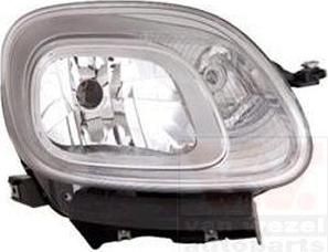 Van Wezel 1607962 основная фара на FIAT PANDA VAN (312_, 312)