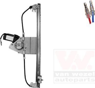 Van Wezel 1638264 подъемное устройство для окон на OPEL COMBO Tour (X12)