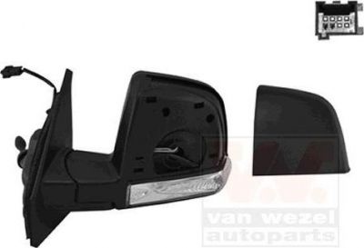 Van Wezel 1638803 наружное зеркало на OPEL COMBO Tour (X12)