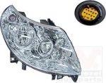 Van Wezel 1651962 основная фара на FIAT DUCATO c бортовой платформой/ходовая часть (250, 290)