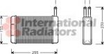 Van Wezel 18006134 теплообменник, отопление салона на FORD FIESTA фургон (FVD)
