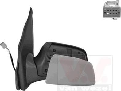 Van Wezel 1811828 наружное зеркало на FORD FUSION (JU_)