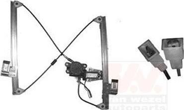 Van Wezel 1858262 подъемное устройство для окон на FORD FOCUS (DAW, DBW)