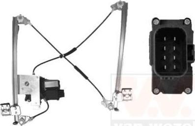 Van Wezel 1861261 подъемное устройство для окон на FORD FOCUS (DAW, DBW)