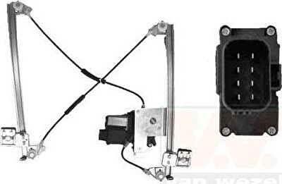 Van Wezel 1861262 подъемное устройство для окон на FORD FOCUS (DAW, DBW)