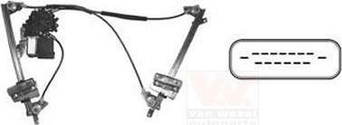 Van Wezel 1867267 подъемное устройство для окон на FORD GALAXY (WGR)