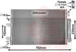 Van Wezel 21005060 конденсатор, кондиционер на JEEP PATRIOT (MK74)