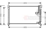 Van Wezel 25005085 конденсатор, кондиционер на HONDA ACCORD IV (CB)