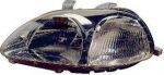 Van Wezel 2527941 основная фара на HONDA CIVIC VI Hatchback (EJ, EK)