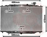 Van Wezel 27002272 радиатор, охлаждение двигателя на MAZDA CX-5 (KE, GH)