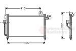 Van Wezel 27005155 конденсатор, кондиционер на MAZDA 323 S VI (BJ)