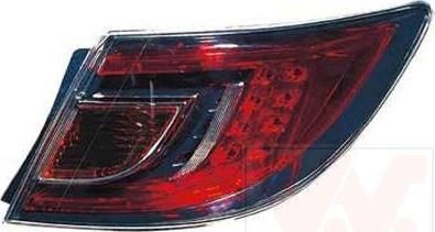 Van Wezel 2756932 задний фонарь на MAZDA 6 (GH)