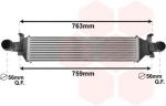 Van Wezel 30004658 интеркулер на MERCEDES-BENZ B-CLASS (W246, W242)