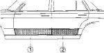 Van Wezel 3010175 дверь, кузов на MERCEDES-BENZ седан (W123)
