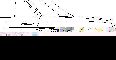 Van Wezel 3026147 боковина на MERCEDES-BENZ S-CLASS (W126)