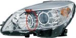 Van Wezel 3091961 основная фара на MERCEDES-BENZ C-CLASS (W204)